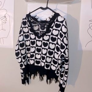 Just Polly (NY) M crop sweater